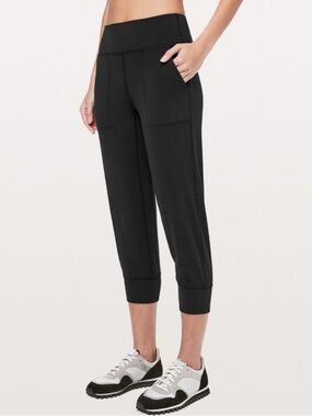 Lululemon Align Jogger Crop *23" Black Size 8
